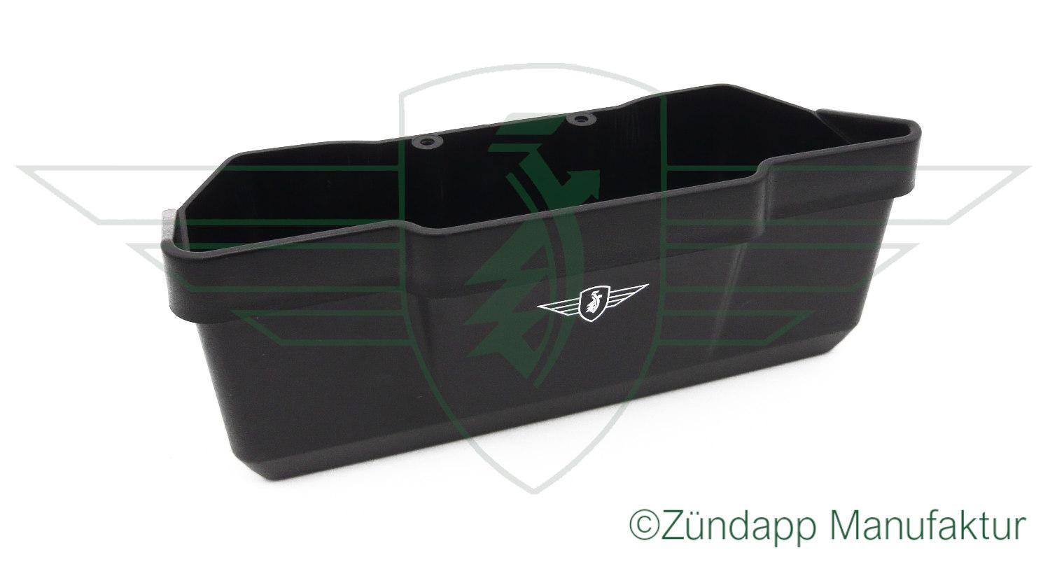 Cockpit housing with logo